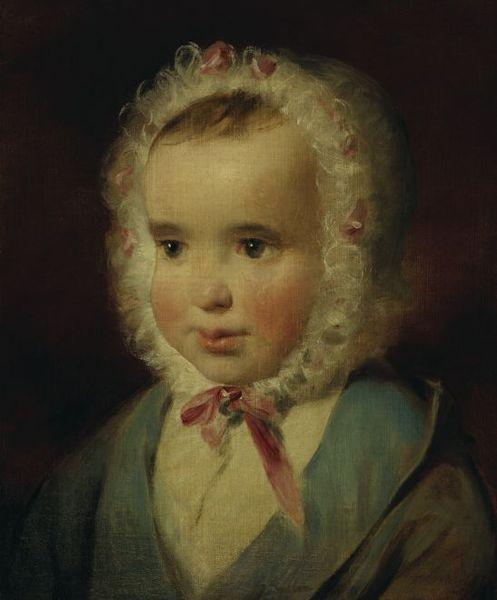 Friedrich von Amerling Little girl oil painting image